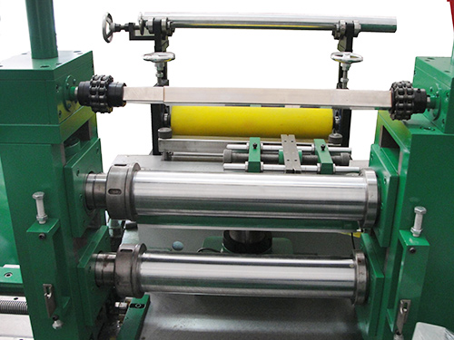 纵剪机上下主轴